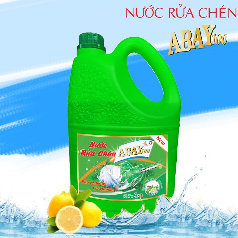 [HCM]Nước Rữa Chén Abay 4 ML