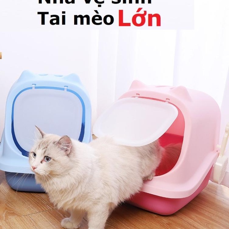Nhà vệ sinh cho mèo lớn (tai mèo lớn)