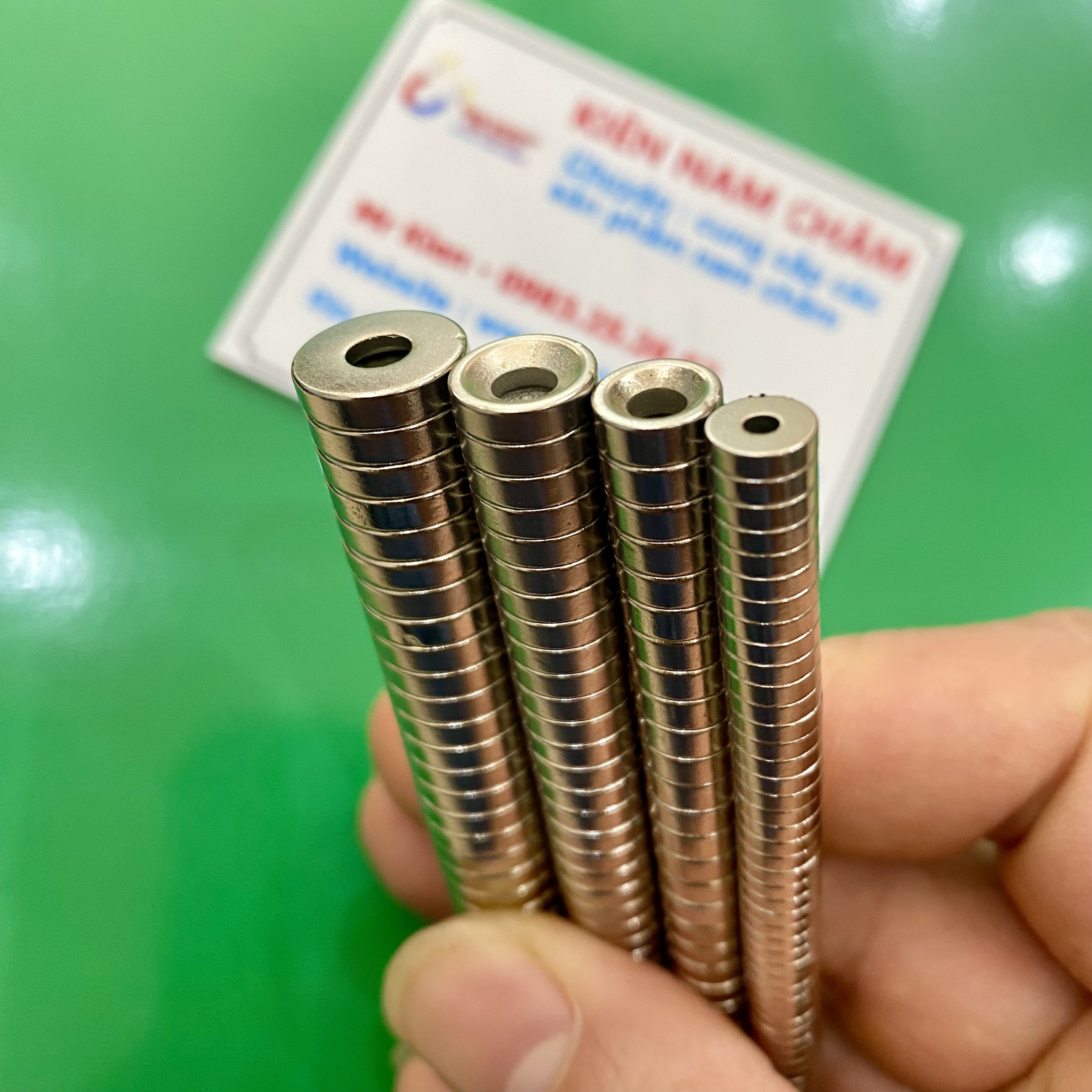 Combo 10 viên nam châm câu cá trẻ em