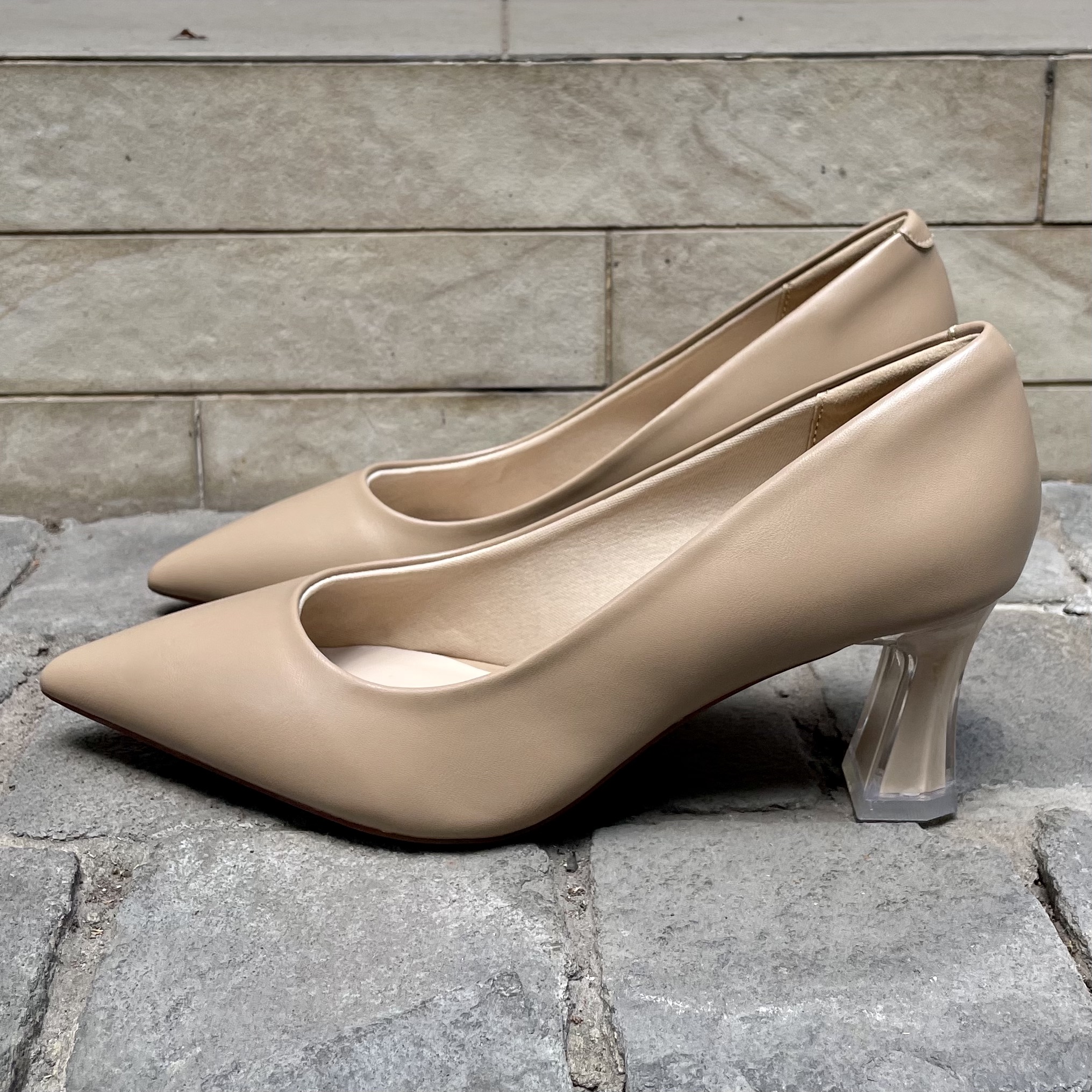 Giày cao gót 5cm mũi nhọn 2September Maya 5 Beige