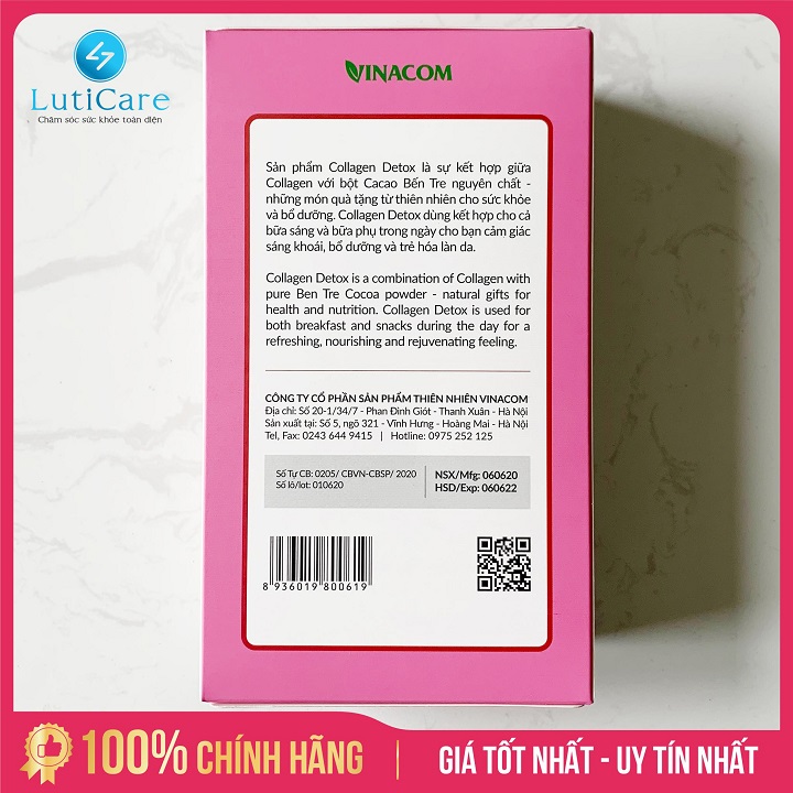 Collagen Detox - Thức uống cho làn da khỏe đẹp .
