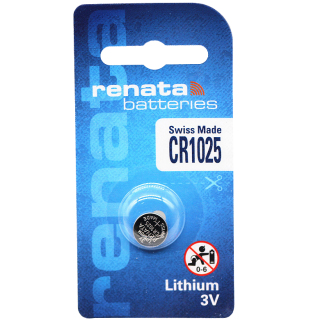 Pin nút Thụy Sỹ RENATA CR1025 3V Made in Swiss Loại tốt - Giá 1 viên thumbnail