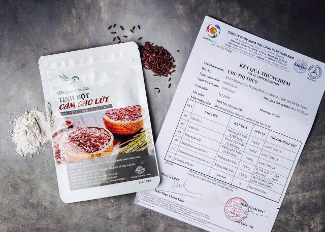 Tinh bột cám gạo lứt TT Handmade