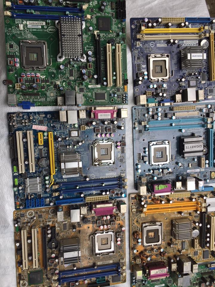 Mainboard ChipSet Intel G41 hỏng nguyên Zin