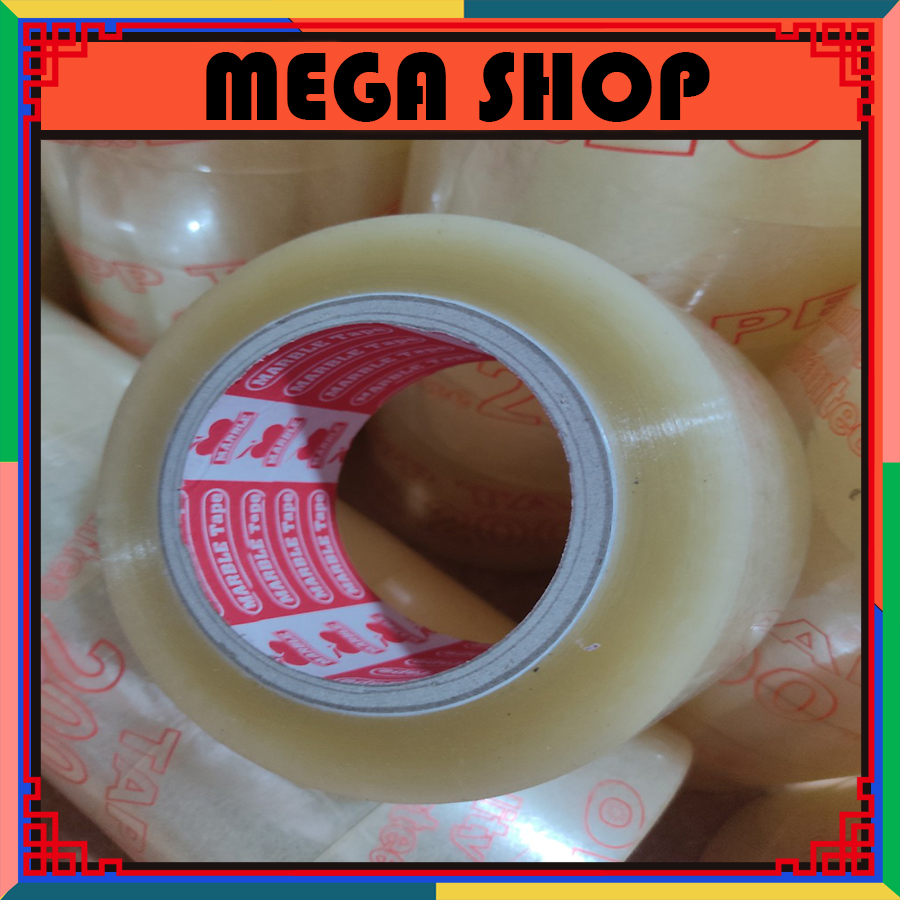 1 cuộn Băng keo băng dính trong (4,8cm-200yard ) chịu lực tốt