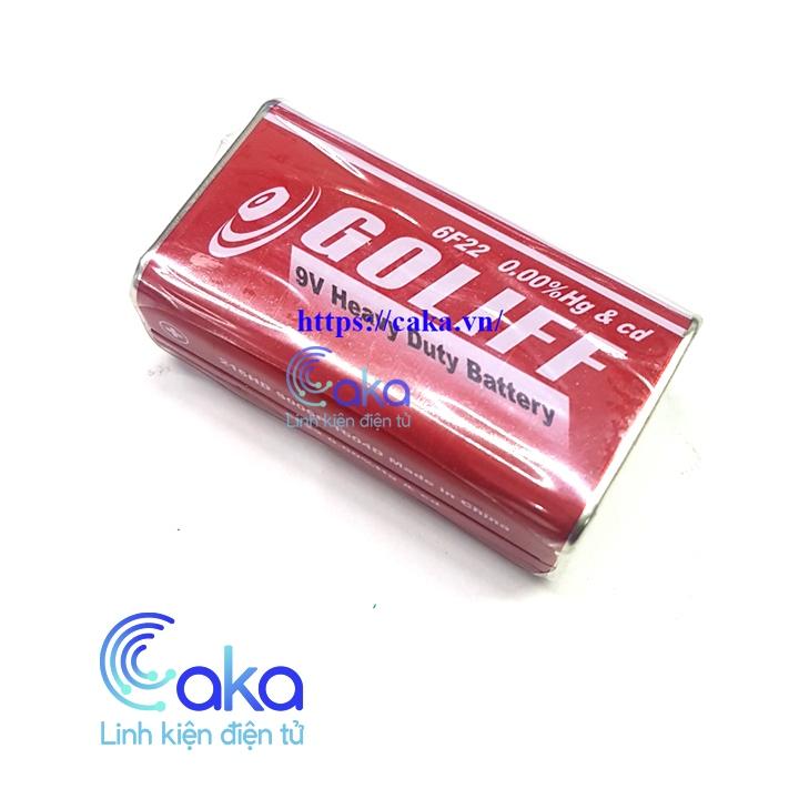 6F22 Pin 9V Goltoe - Pin Vuông 9V cho mic hát