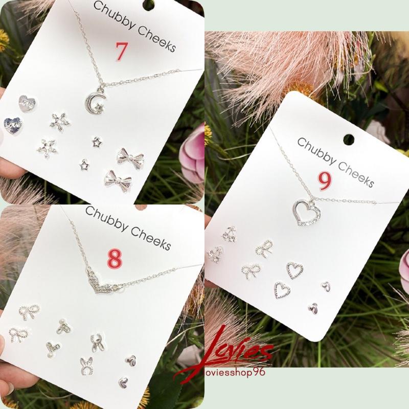[HCM]SET BỘ BÔNG TAI VÀ DÂY CHUYỀN MẪU MỚI