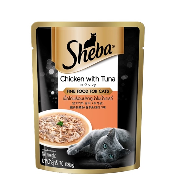 Pate Sheba cho mèo gói 70g
