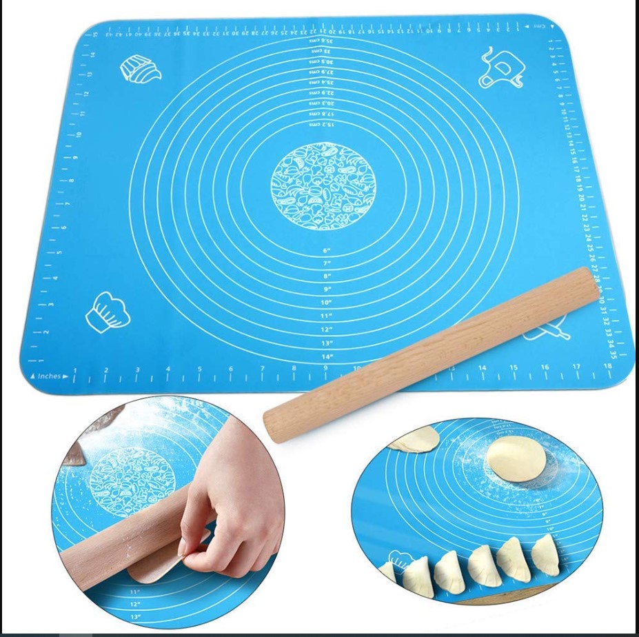 Thảm nhồi bột Silicon 40x60 cm.