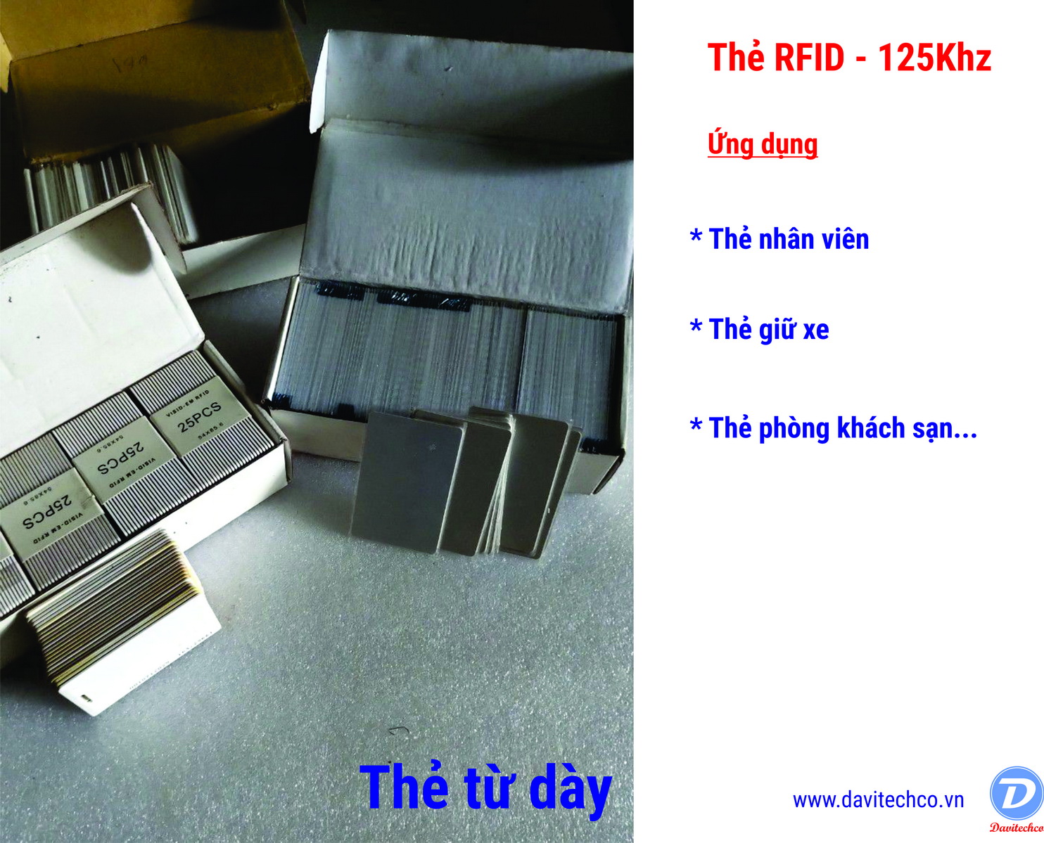Thẻ từ RFID tần số 125KHz