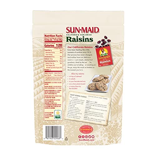 Nho Khô Hữu Cơ(California Sun-dried Organic Raisins) - SUN MAID - 0.90Kg