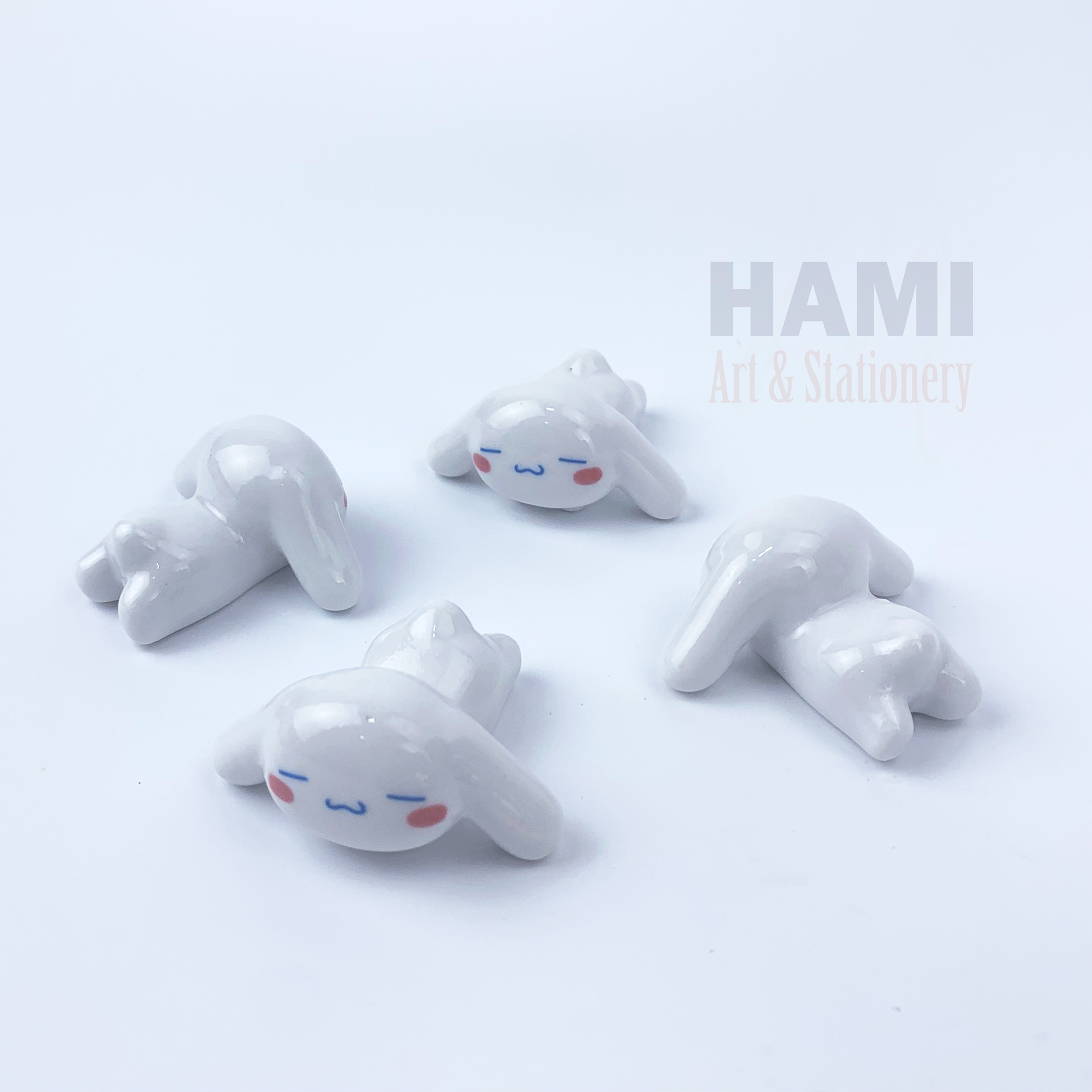 Gác cọ sứ / Gác đũa sứ nhiều hình [No 1]