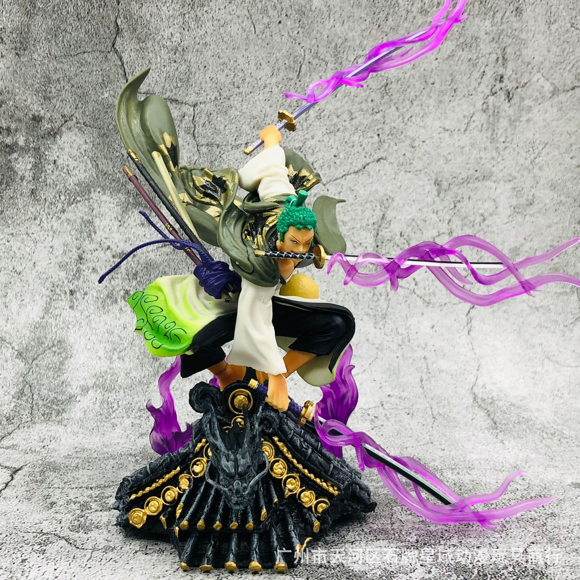 Tượng Roronoa Zoro art wano - One piece