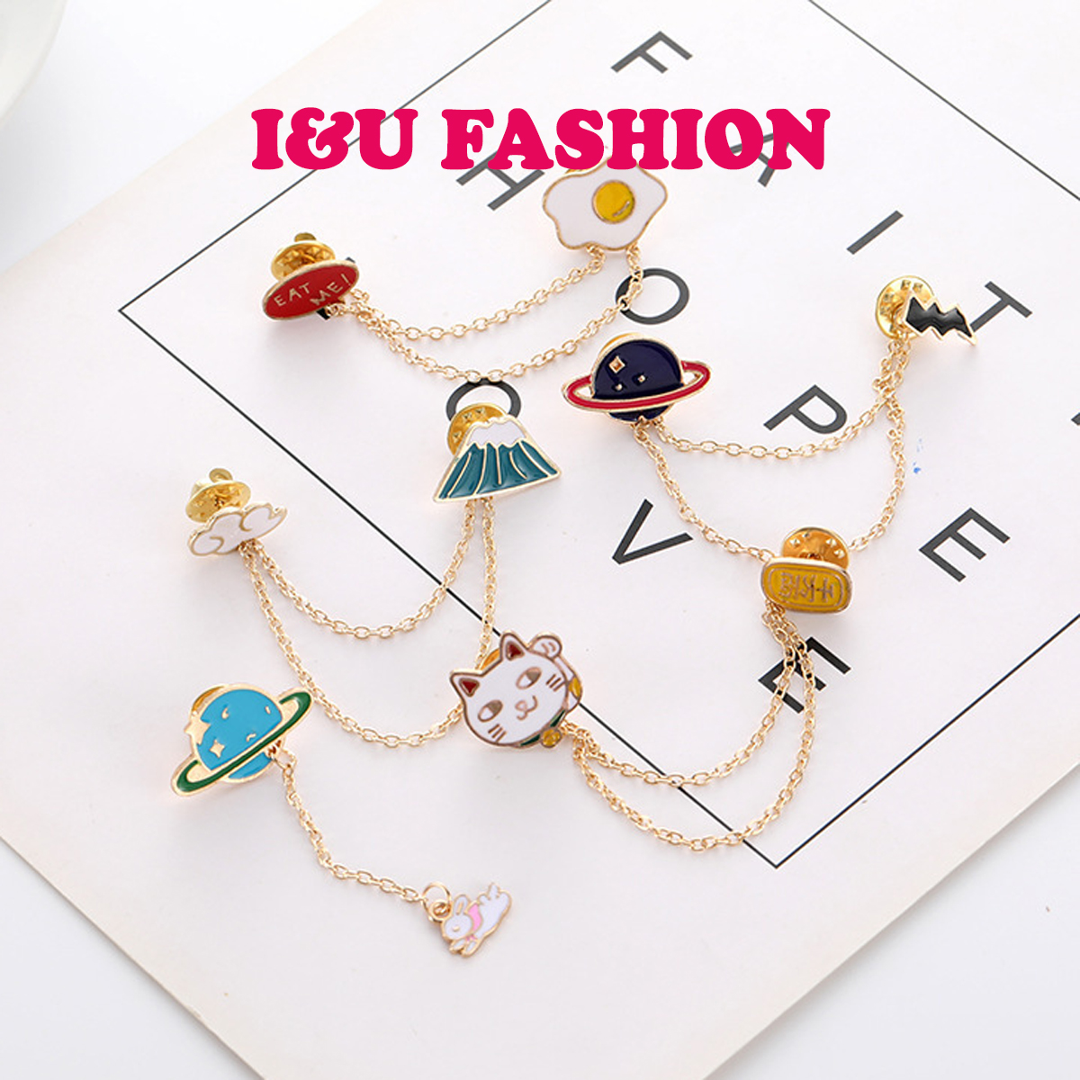 Ghim Cài Áo Balo Túi Xách Khăn Quàng Nhiều Mẫu Hoạt Hình Mèo Cute Độc Đáo Dễ Thương Thời Trang Phụ Kiện Trang Sức Sticker Nam Nữ GA-01