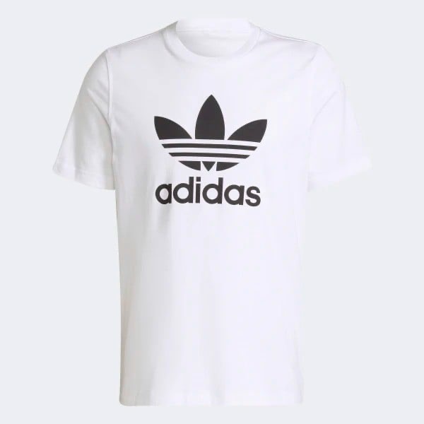 [100% HÀNG CHÍNH HÃNG] Áo phông Adidas 3 lá cotton đen trắng