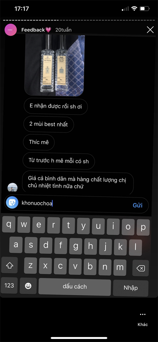 NƯỚC HOA CHIẾT JASMIN KUSAMONO