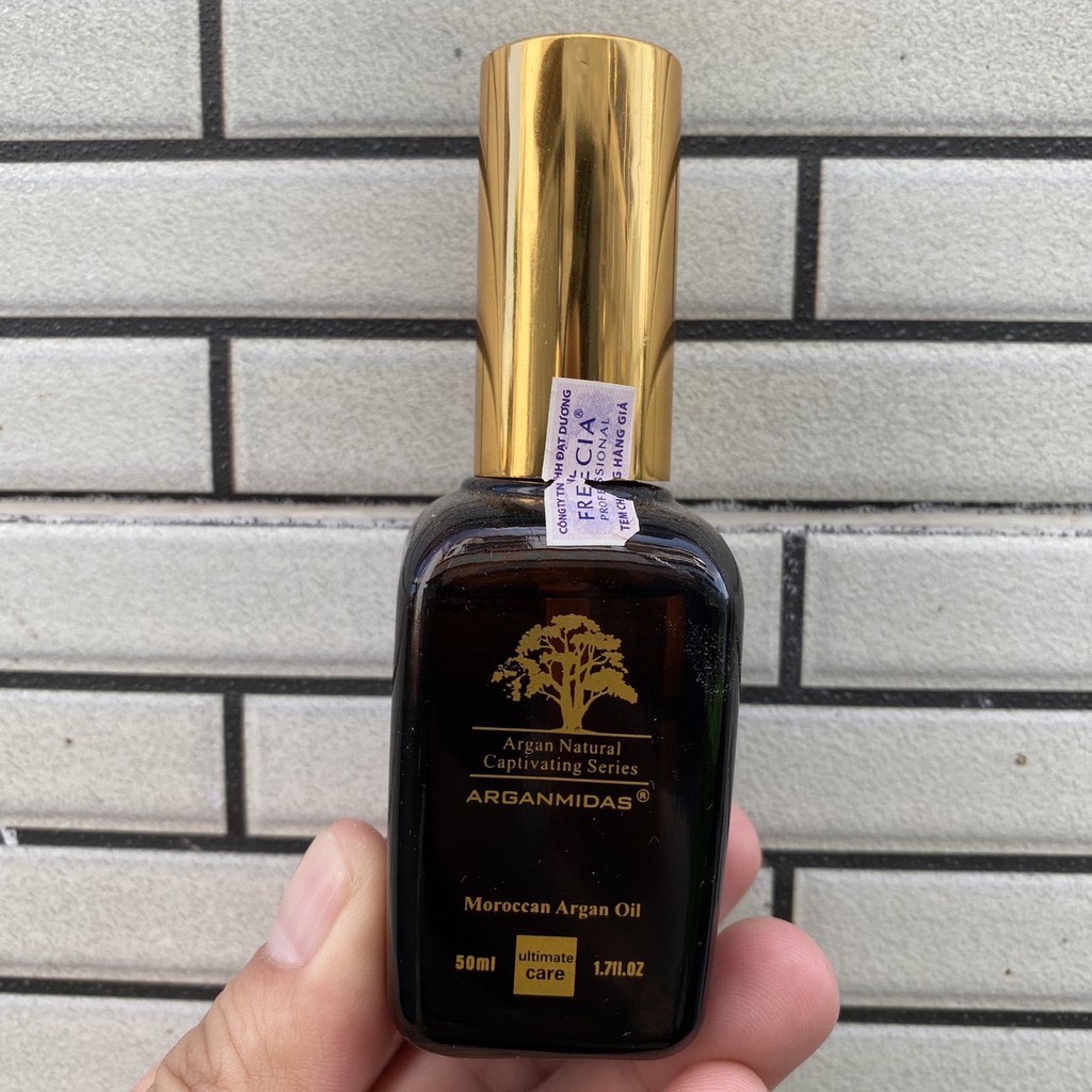 Tinh dầu dưỡng phục hồi tóc hư tổn khô xơ arganmidas 50ml