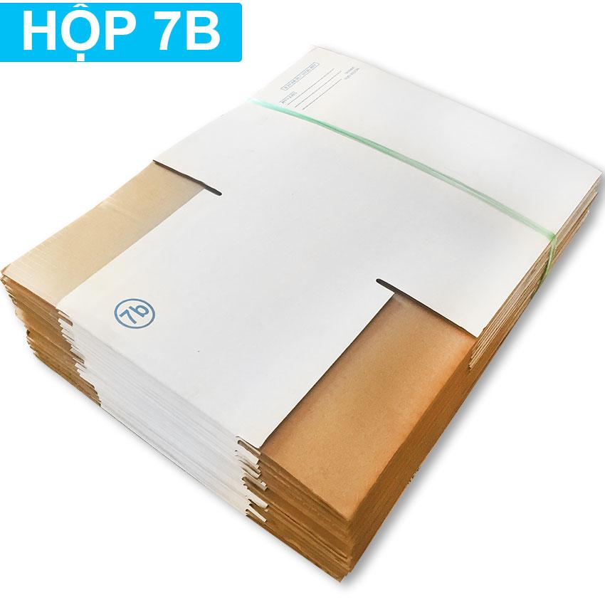 [HCM]- Bộ 10 cái hộp giấy carton size 7B (29 x 19 x 18cm)