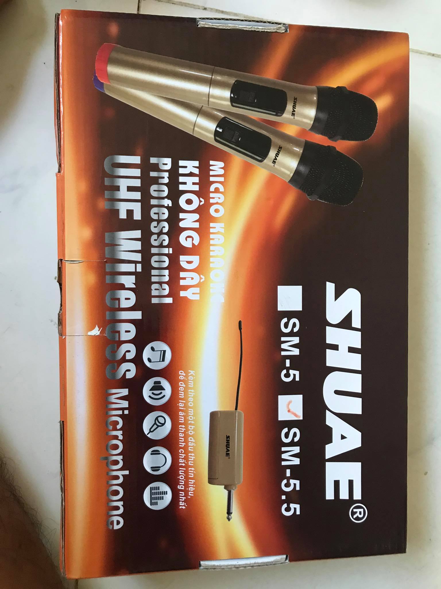 bộ micro không dây Shure 5.5