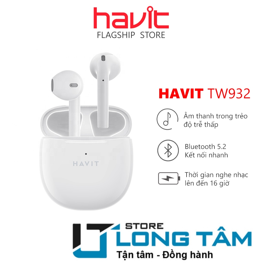 Tai nghe Bluetooth Havit TW 932 - Hàng chính hãng