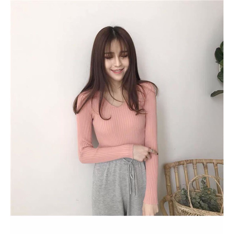 ÁO LEN CỔ TIM SIÊU HOT, SIÊU XINH