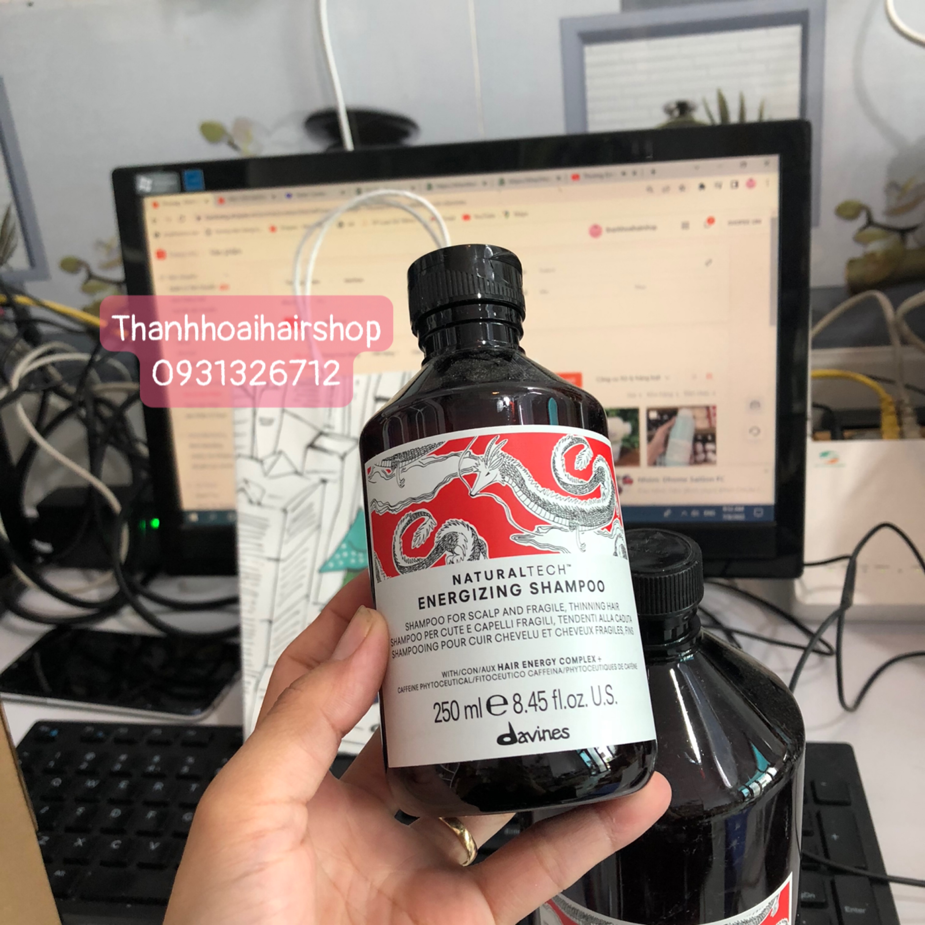 [Davines] Dầu gội chống rụng tóc Davines Energizing Shampoo 250ml