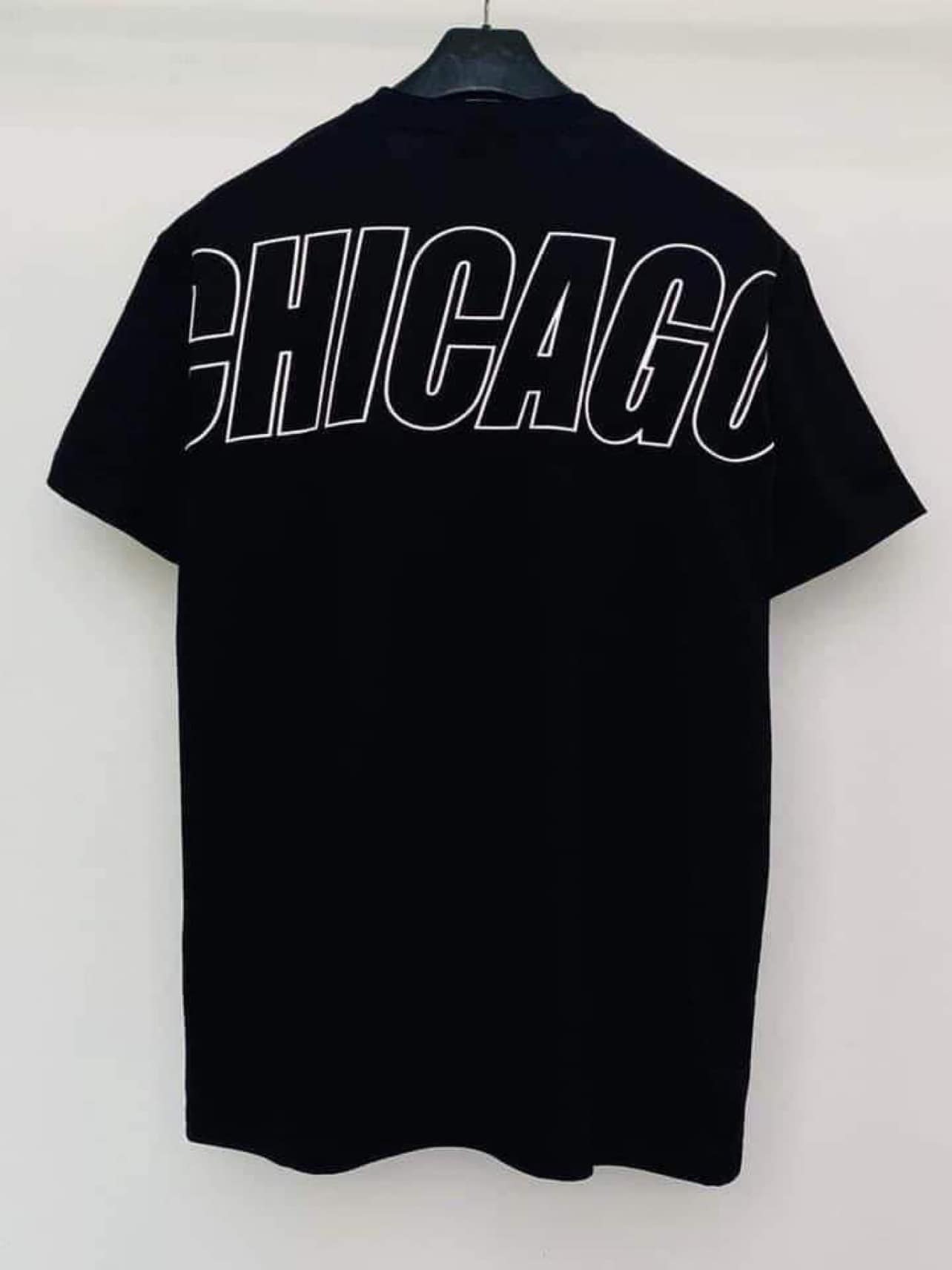 Áo thun New Era Chicago Black/White