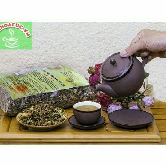 500g cốm dẹt xanh