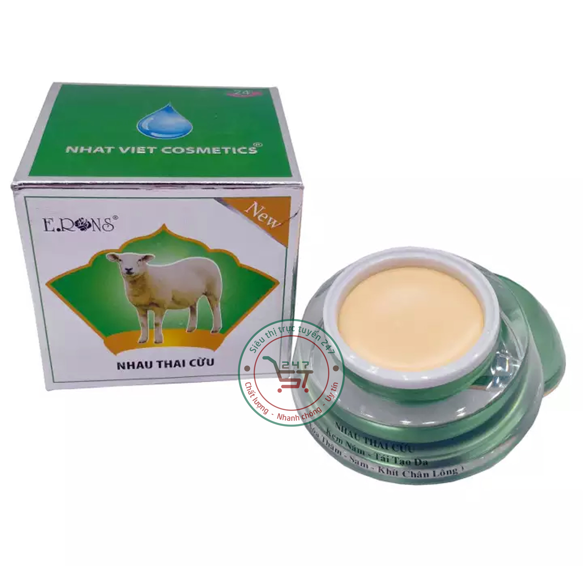 Kem nám tàn nhang dưỡng ẩm tái tạo da erons 17.2g