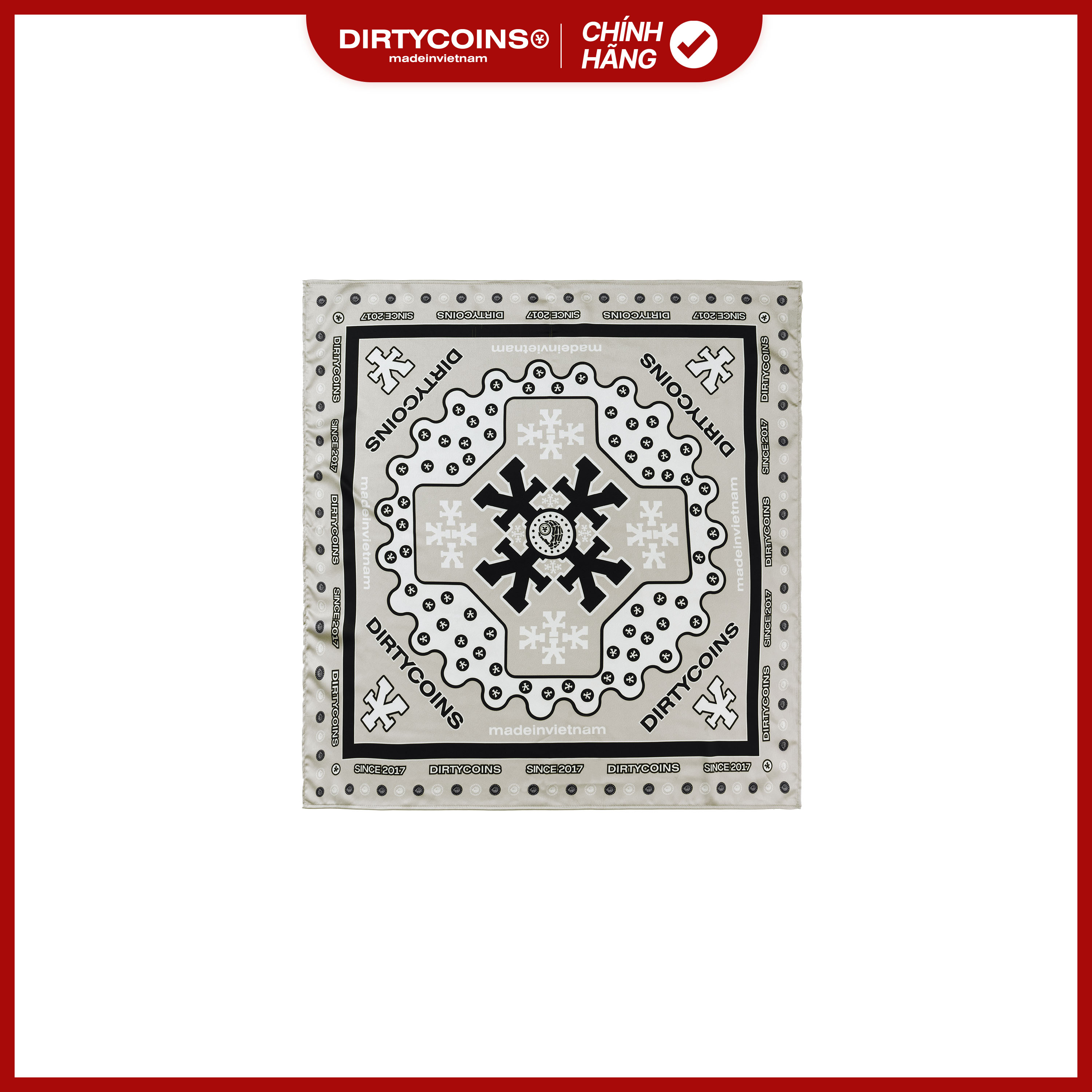 [DCxRS] Khăn Bandana DirtyCoins Brown