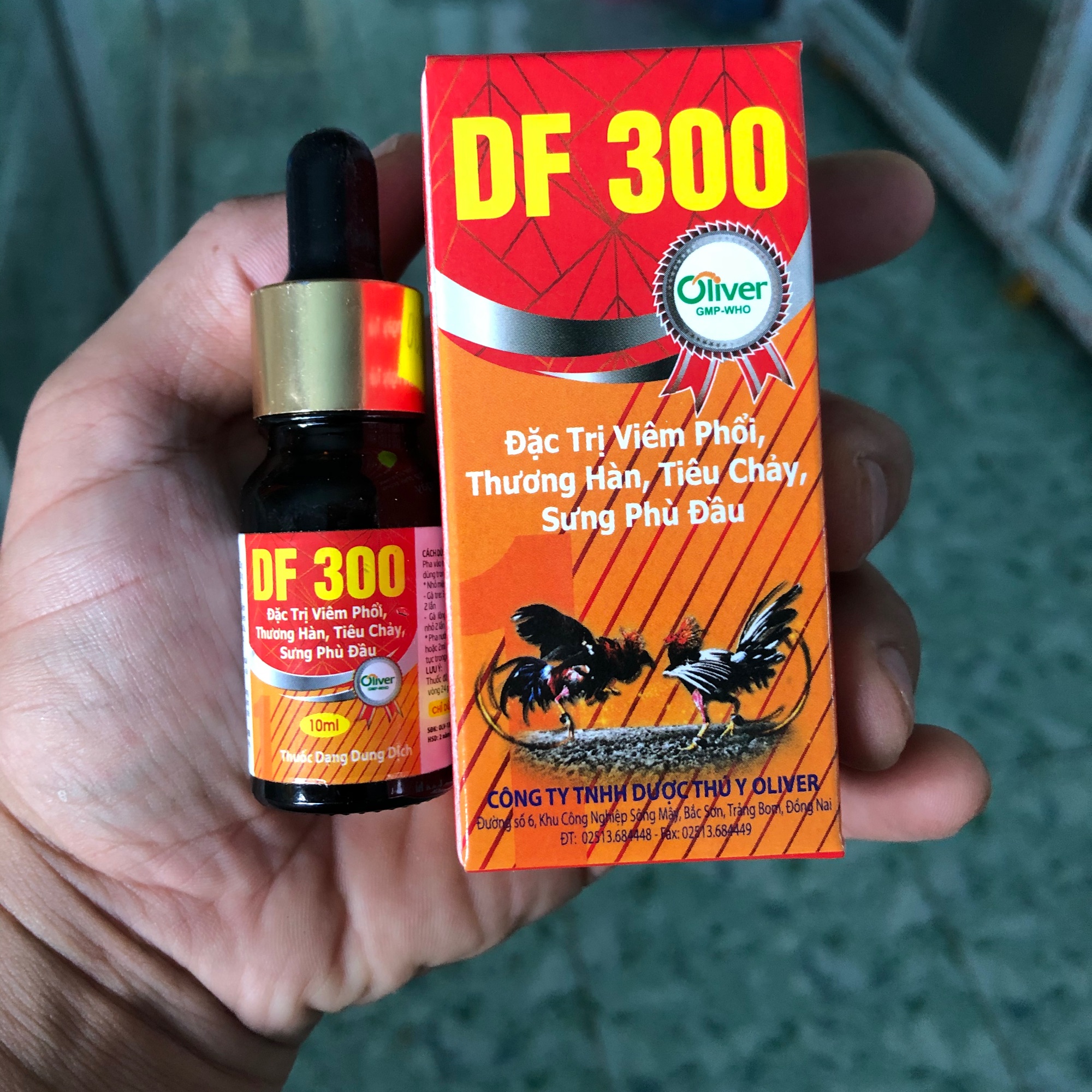 DF 300 lọ 10ml dành cho gà