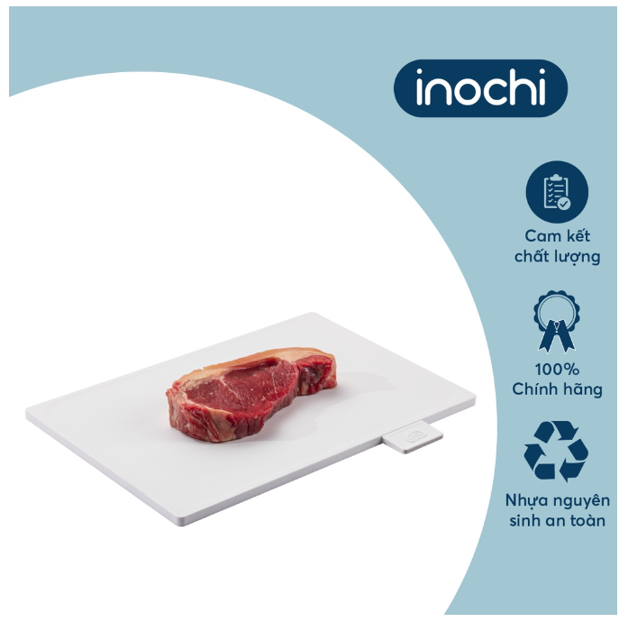 (bộ 2 thớt) Thớt nhựa kháng khuẩn Yoko , hiệu Inochi.