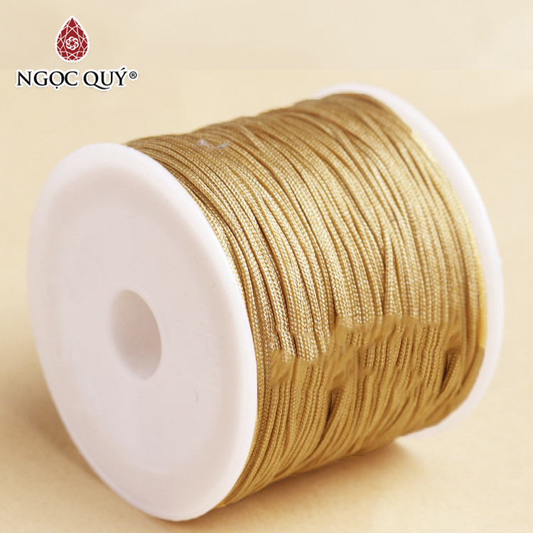 Bó 20m dây vải dù 0.8mm đan vong đủ màu - Bó dây vải dù 0.8mm handmade Ngọc Quý Gemstones