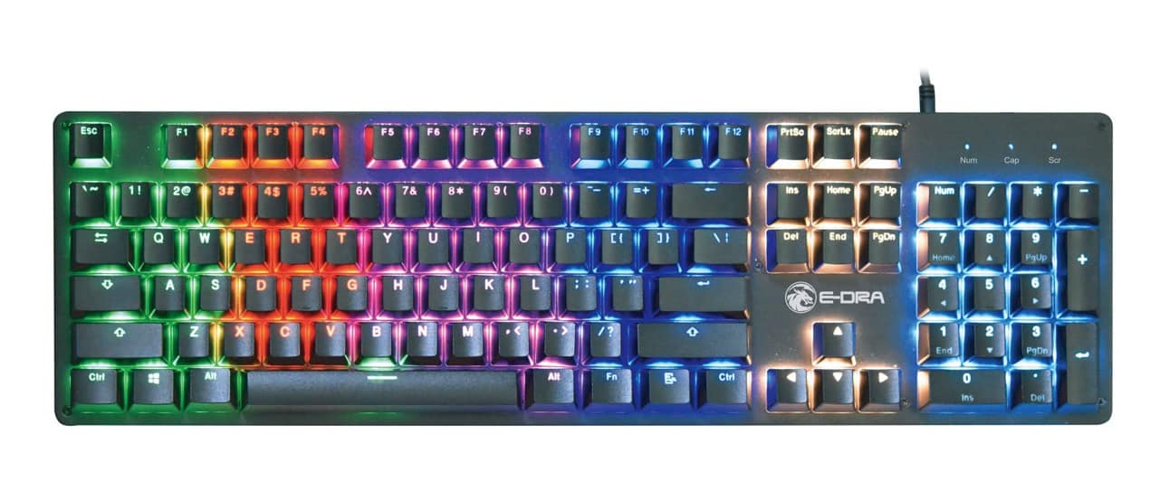 Phím cơ E-Dra EK311 Blue/Brown/Red Switch BH 2 năm Hưng Long
