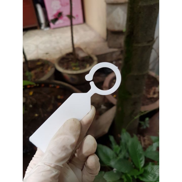 Set 100 thẻ ghi tên lan kèm móc treo siêu tiện lợi