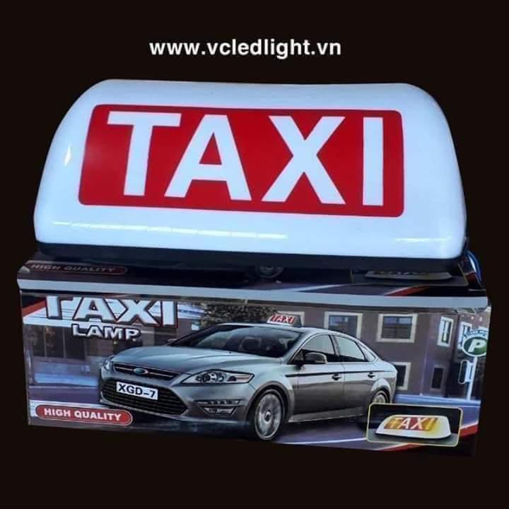 Mào taxi - có đèn - đế nam châm