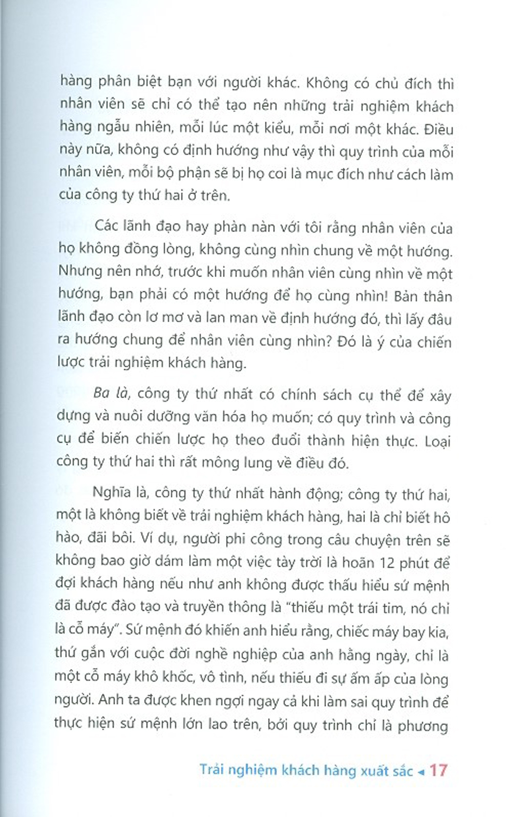Trải Nghiệm Khách Hàng Xuất Sắc