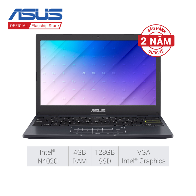 [Trả góp 0%]Laptop Asus Vivobook E210MA-GJ083T (N4020/4GB/128GB EMMC/11.6/Win10)