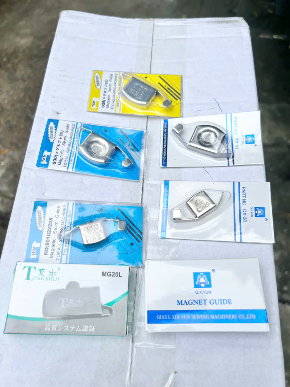 Cữ nam châm định hướng sản phẩm ngành may (tiểu/ trung/ đại)được dùng trong ngành may mặc(giá 1 cái)