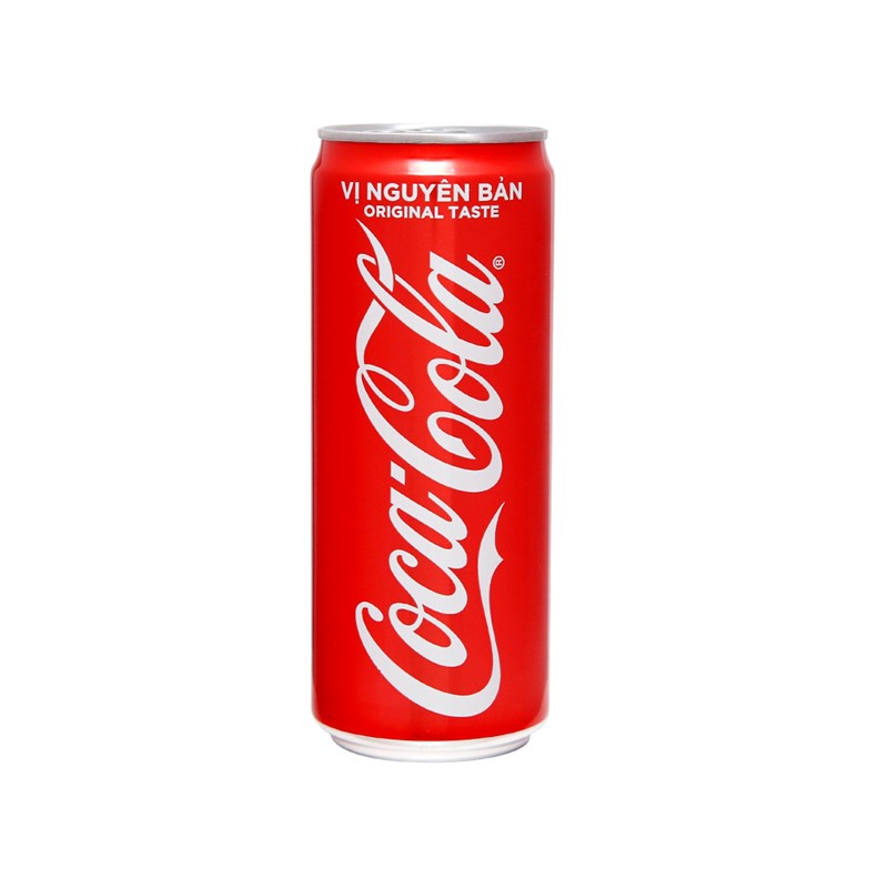 lon nước ngọt Coca Cola 320ml