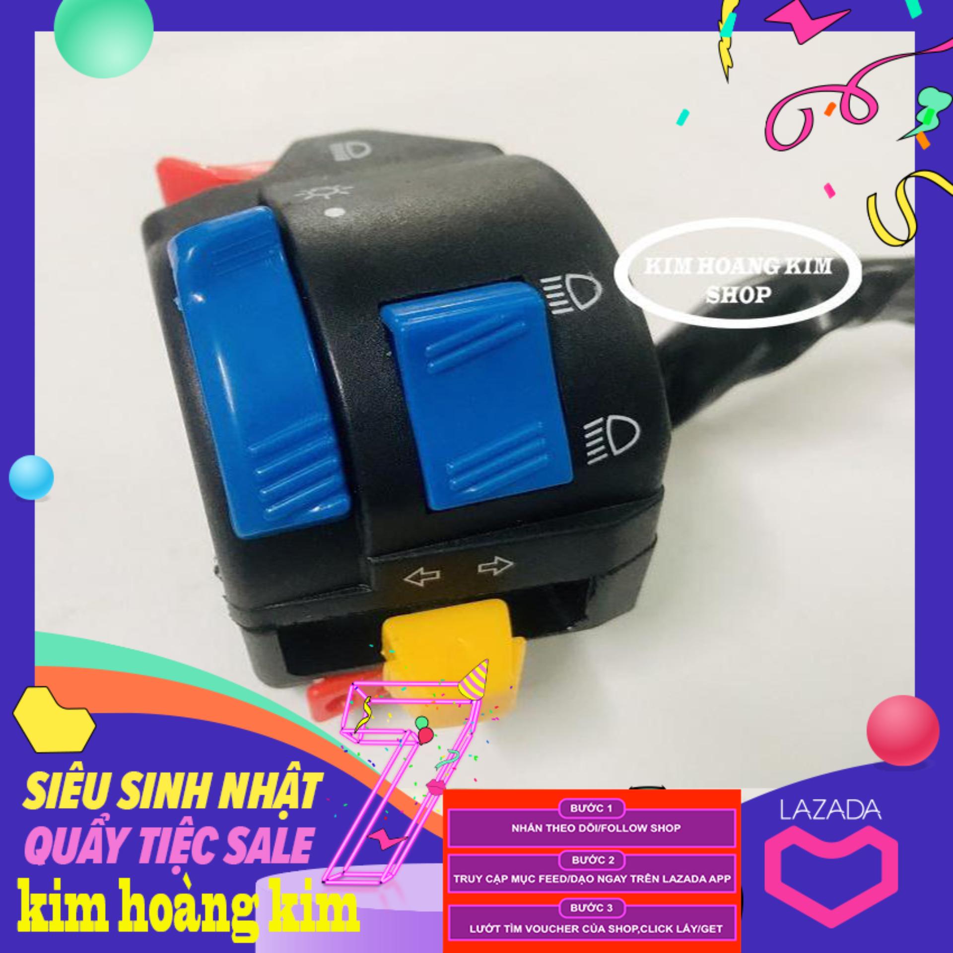 Cùm Công Tắc Trái Passing gắn xe máy
