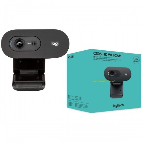 Webcam Logitech C505e - Chất Lượng HD, Âm Thanh Rõ Ràng, Kết Nối Dễ Dàng