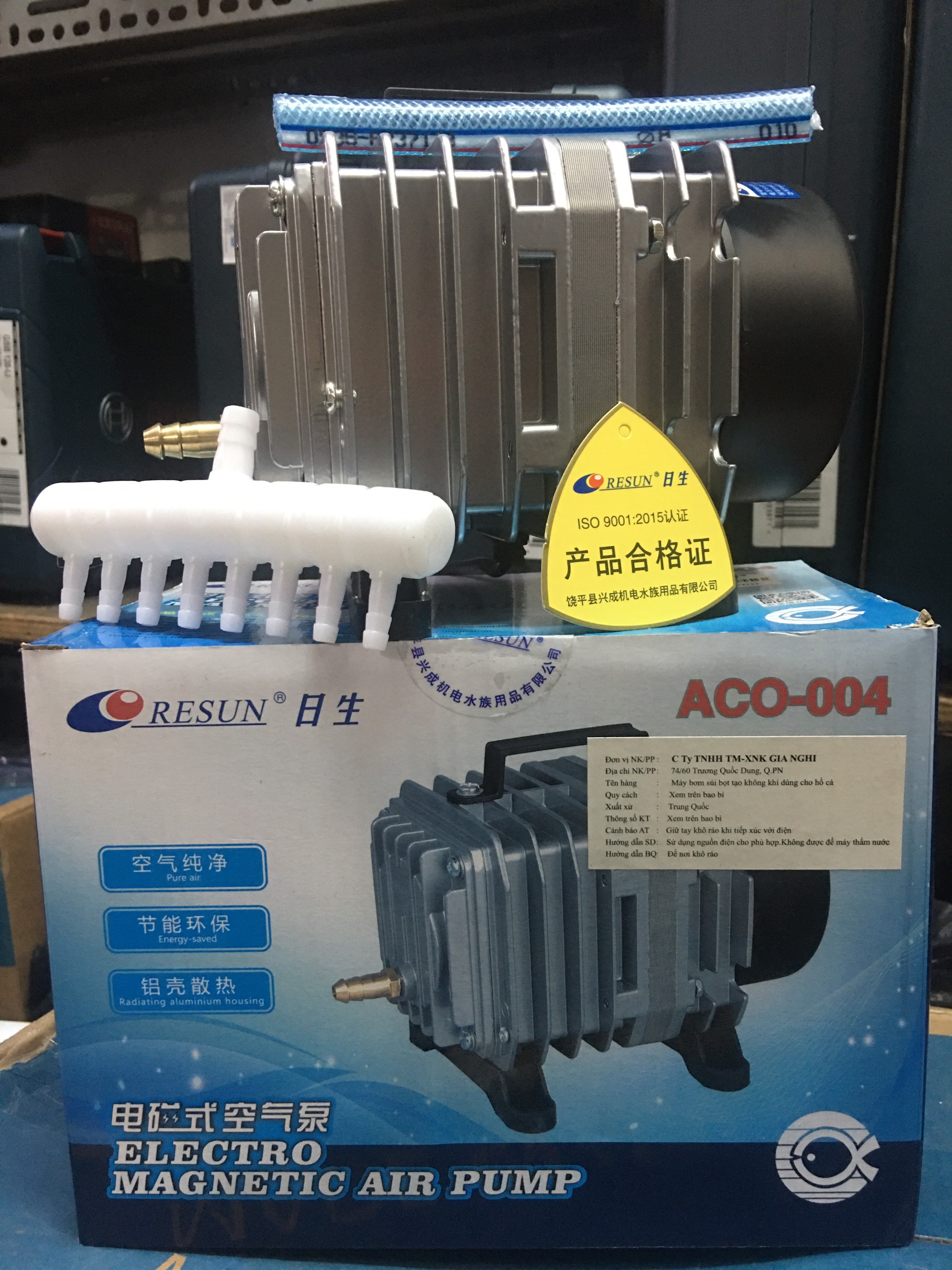 [HCM]Máy sủi oxy Resun ACO - 004 ( 58w Hàng Công Ty )