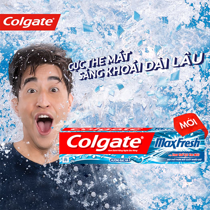 Kem Đánh Răng Colgate Maxfresh Hương Bạc Hà Tuýp 155g