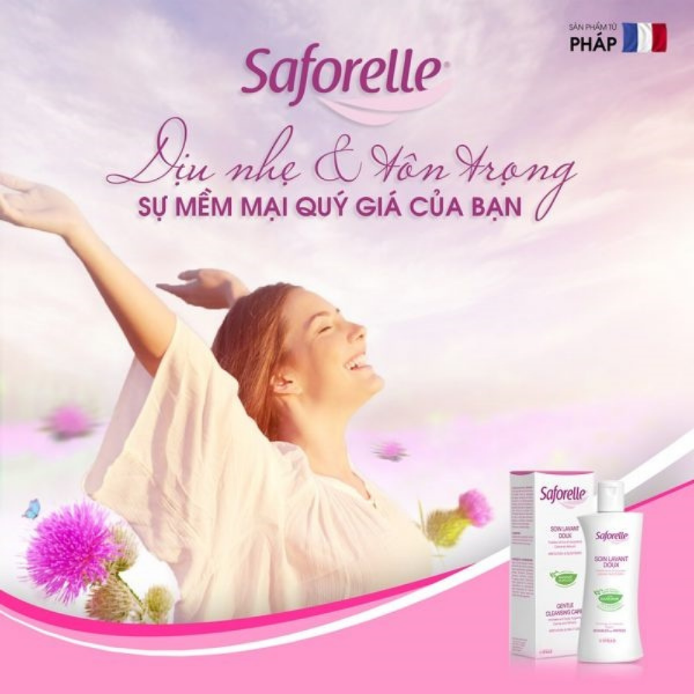 Dung Dịch Vệ Sinh Phụ Nữ Saforelle 250Ml