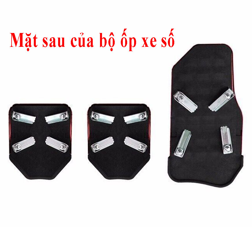 Bộ ốp chân ga chân thắng ô tô