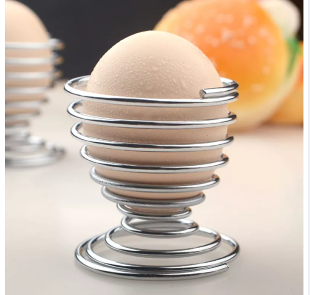 Ly Ăn Hột Vịt Lộn Inox Vòng Xoắn Chống Nóng