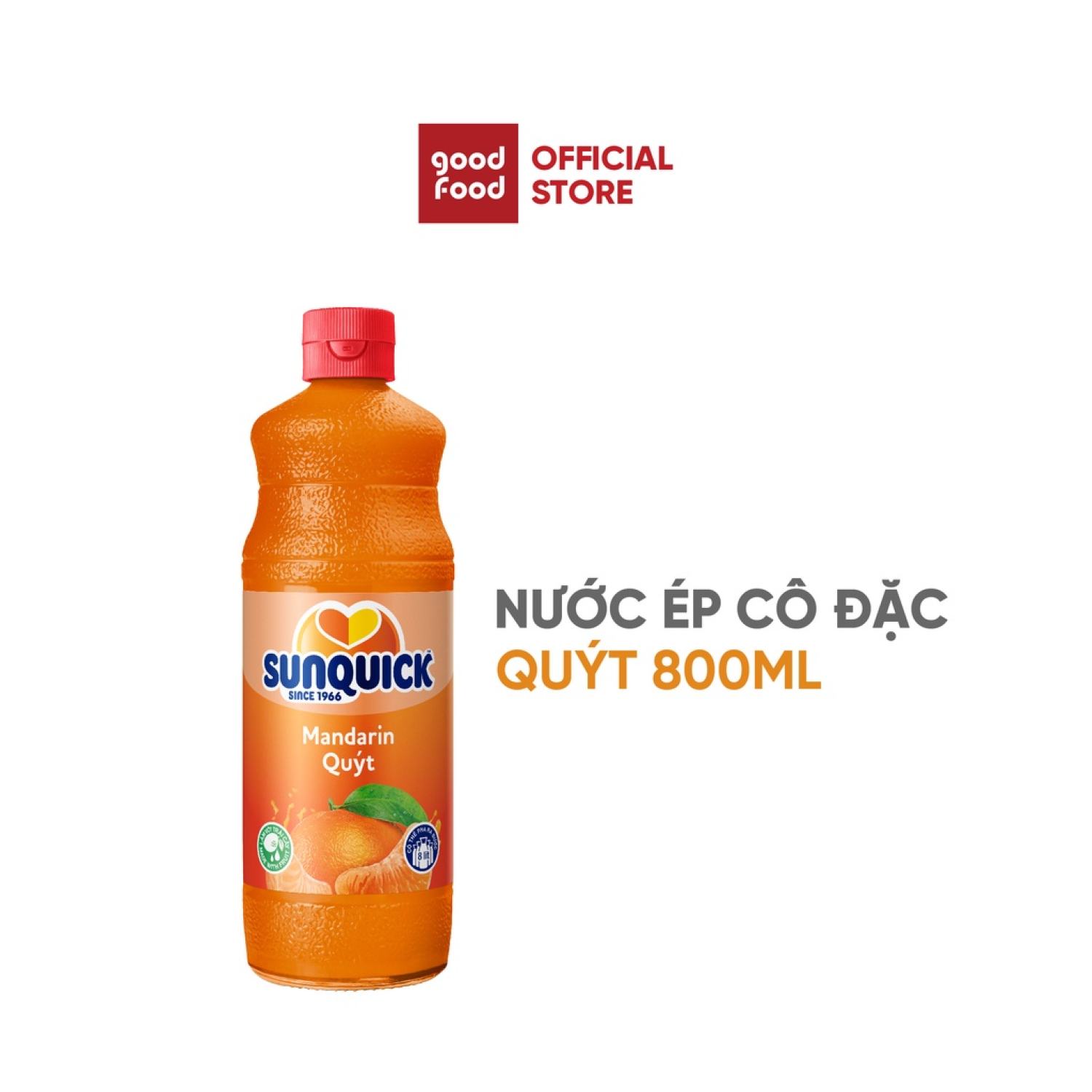 Nước ép trái cây quýt sunquick mandarin 800ml - 08/08