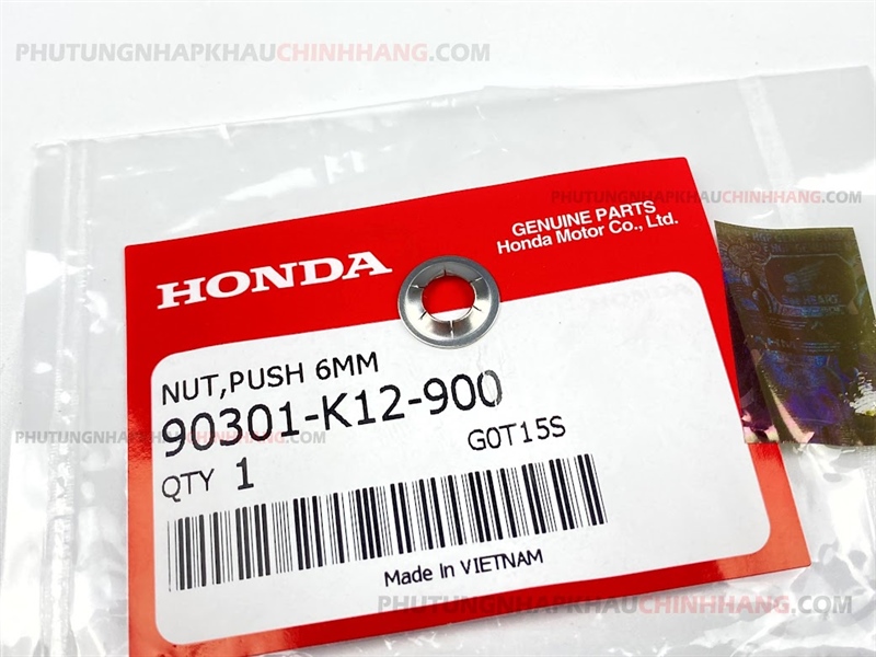Phe cài tai thỏ SONIC 150 chính hãng Honda 90301-K12-900