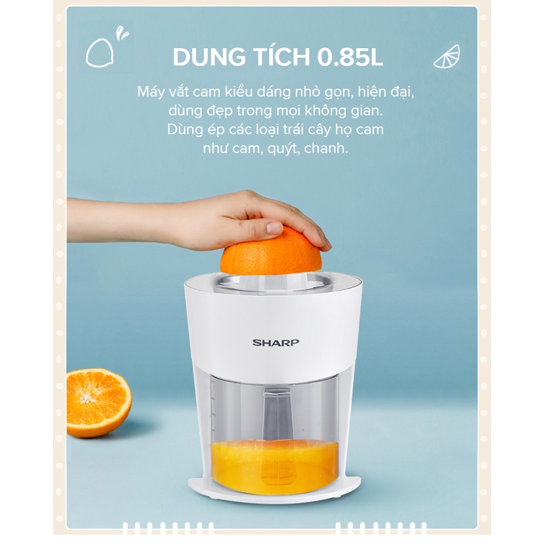 Máy Vắt Cam SHARP EJ-J408-WH